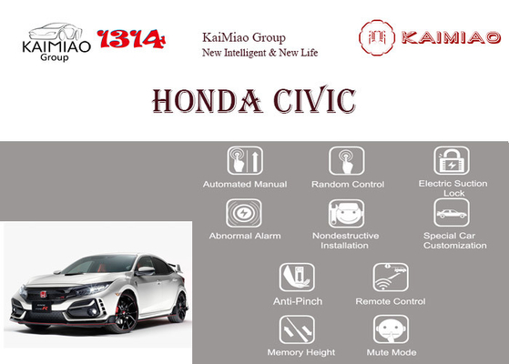 Honda Civic Power Trunk Liftgate Lift Assist System With Foot Sensor Optional