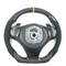 Maserati Series Flat Buttom Customized Steering Wheel With Shiny Black Carbon