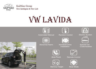 Electronic Automatic Car Tailgate VW Lavida Opener And Closer With Smart Sensing
