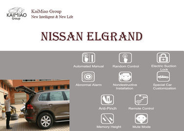 Nissan Elgrand Hands-Free Electronic Automatic Liftgate Opener ang Closer
