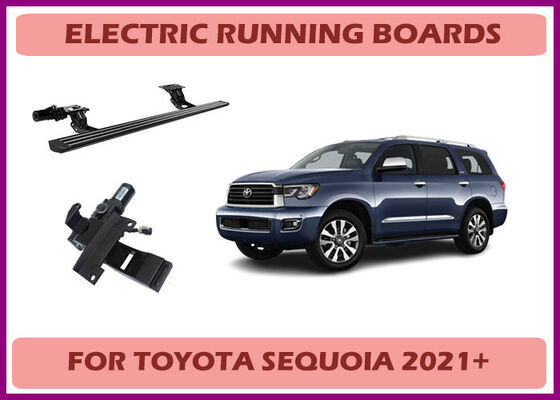 Toyota Sequoia Factory Power Retractable Running Boards is Quick-Release and Touch-Sensitive