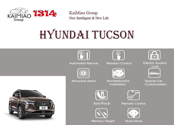 Hyundai Tucson Intelligent Electric Tailgate Lift Gate Opened wby Smart Sensing