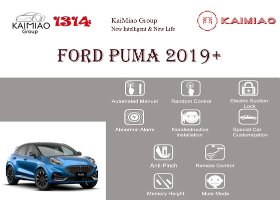 Ford Puma 2019+ Smart Power Tailgate Lift Kits With Anti Pinch Function