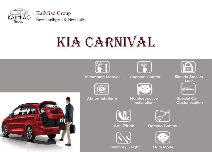 Kia Carnival Automatically Car Power Opening and Closing Liftgate Kit