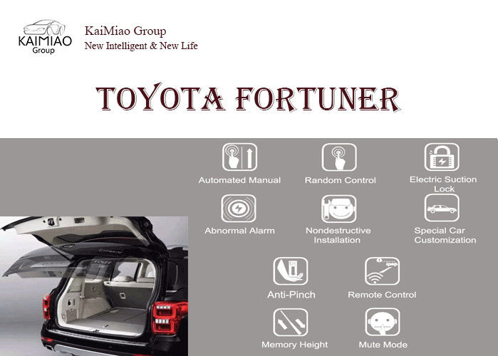 Toyota Fortuner Smart Electric Tailgate Lift Top Suction Lock Toyota Fortuner Smart Electric Tailgate Lift Top Suction Lock Gate