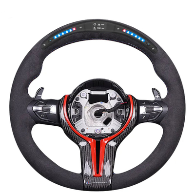 Porsche Series Carbon Fiber Steering Wheel Modification Race Inspired With Shift Paddles