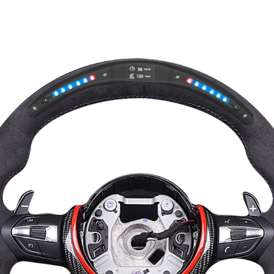 Peugeot Series Black Customized Design Steering Wheel Peugeot Series Smooth Grip Pattern