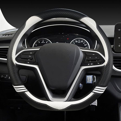 Baojun Series Lightweight Black Carbon Fiber Steering Wheel for Improved Steering Control