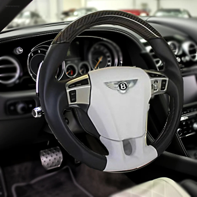 Bentley Series Private Custom Black / Colorful Personalized Steering Wheel for Performance