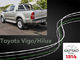 Toyota Hilux / Vigo Electric Side Steps , Black Auto Truck Running Boards