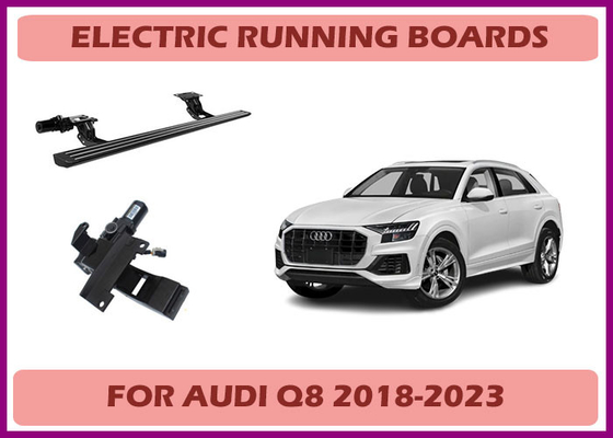 Audi Q8 Stealth Power Running Board with Sleek Design and Safety Features
