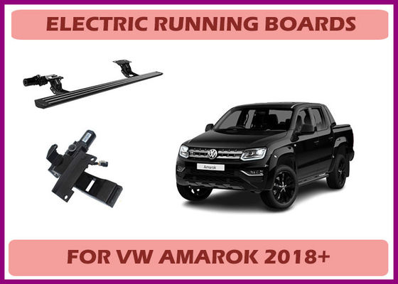VW Amarok Auto-Deploy Running Board is APP-Controlled and LED-Equipped