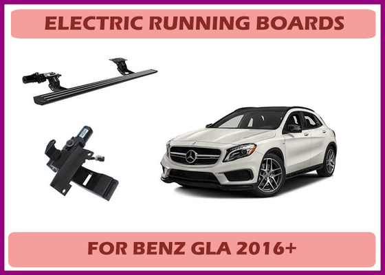 Heavy-Duty Waterproof Power Step with LED Lights for Benz GLA