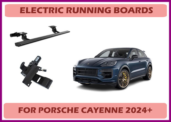 Porsche Cayenne Technological Suv Power Running Boards Looks Very Elegant