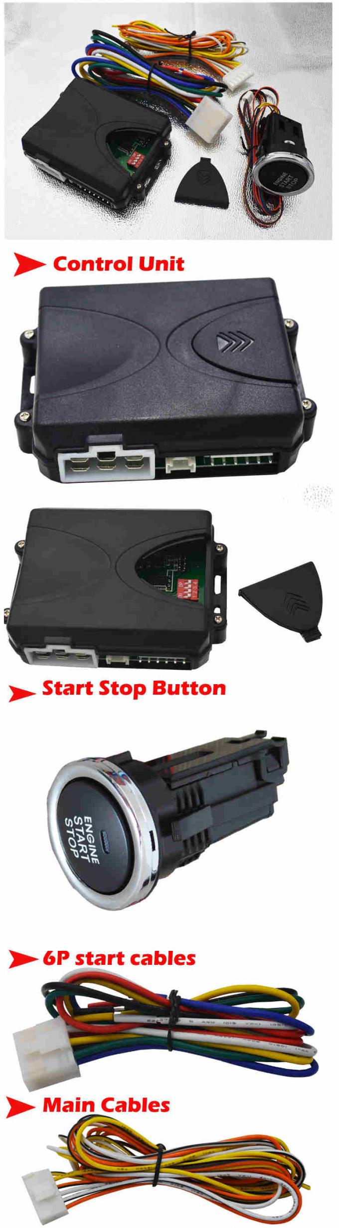 Car Ignition Invisible Alarm Engine Start Stop System Remote Starter